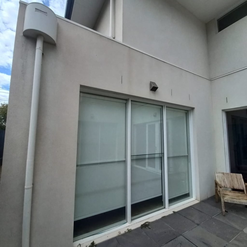 After: gutter and exterior cleaning